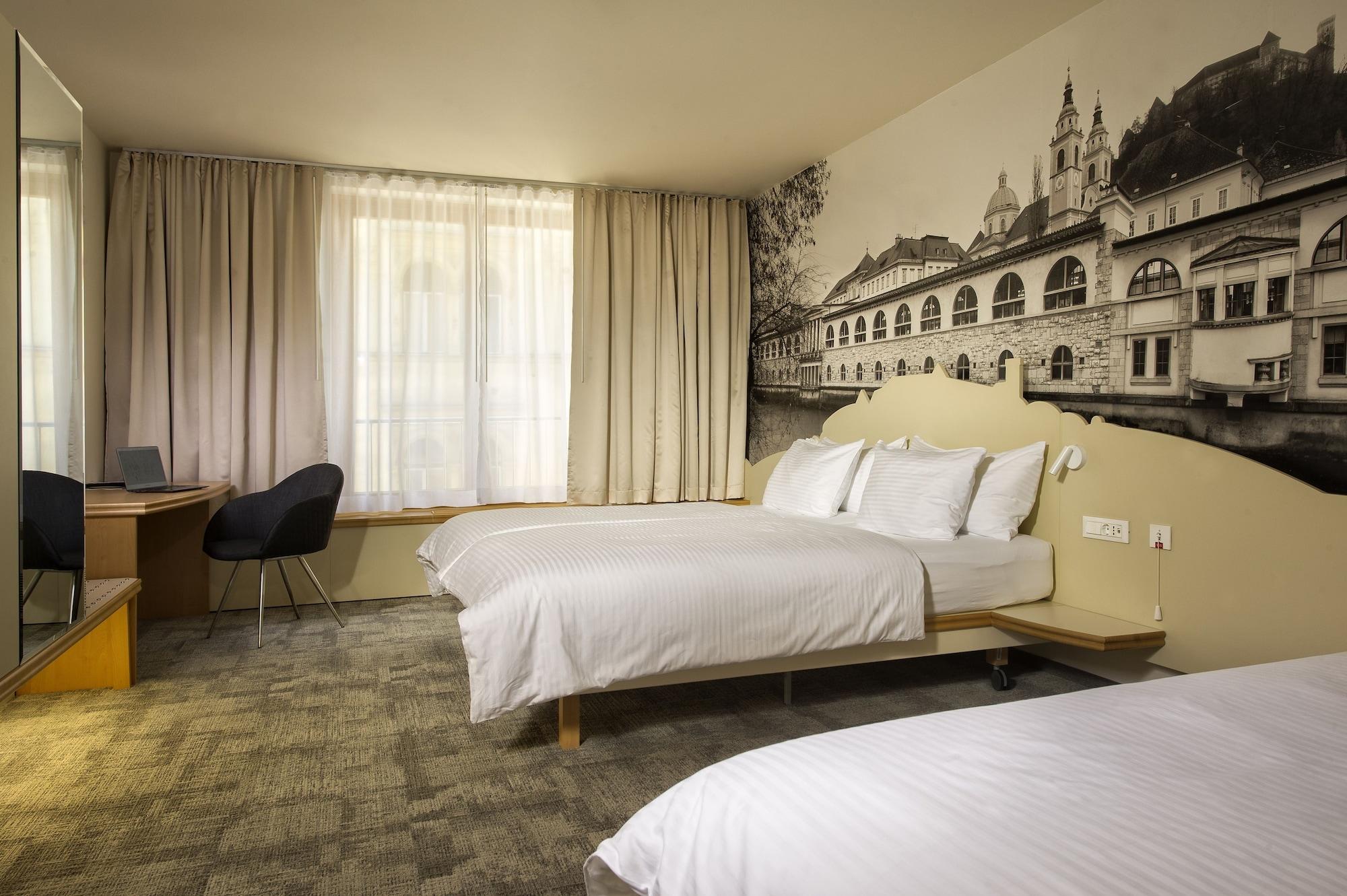City Hotel Lubiana Esterno foto Room at the hotel